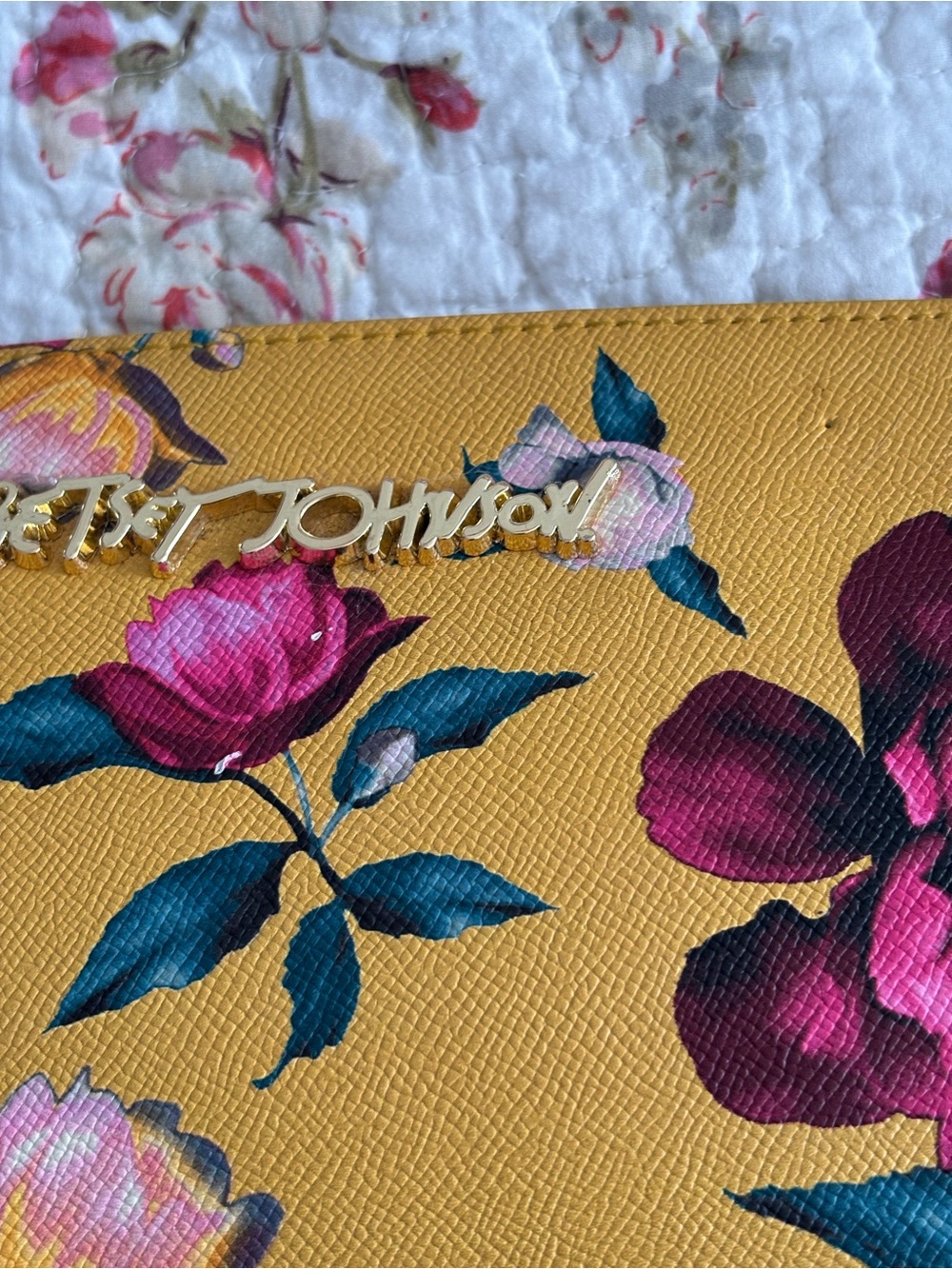 Betsey Johnson Floral Crossbody Bag - Picture 2 of 8